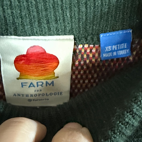 Farm Rio Anthropologie Margarita Floral Sweater Set Sz. XSMALL Petite - Picture 14 of 17